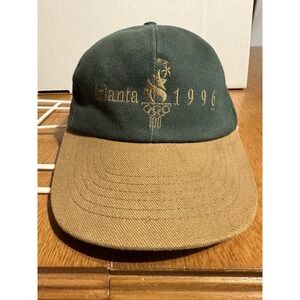 Vintage 1996 Atlanta Olympics Hat Swingster USA Snapback Sponsor International